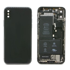 Teknonet Apple iPhone X Uyumlu Dolu Kasa Çıkma (Siyah) NT-81063