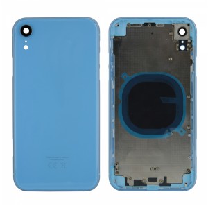 Teknonet Apple iPhone XR Uyumlu Boş Kasa (Mavi) VR-19979