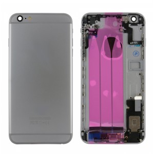 Teknonet Apple iPhone 6S Plus Uyumlu Batarya Kapaklı Dolu Kasa (Uzay Grisi) VR-18690