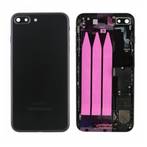 Teknonet Apple iPhone 7 Plus Uyumlu Batarya Kapaklı Dolu Kasa (Siyah) VR-18682