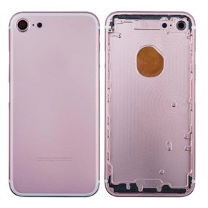 Teknonet Apple iPhone 7 Uyumlu Batarya Kapaklı Dolu Kasa (Rose Gold) VR-18675