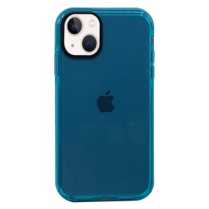 Nettech Apple iPhone 13 Uyumlu Colour Transparan Seri Arka Koruma Kılıf (Mavi) NT-92834