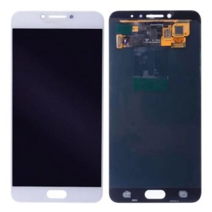 Teknonet Samsung Galaxy C7010 C7 Pro Uyumlu Oled Lcd+Dokunmatik (Beyaz) VR-12195