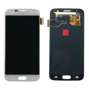 Teknonet Samsung Galaxy G930 S7 Uyumlu Org Lcd+Dokunmatik (Gümüş) VR-17442