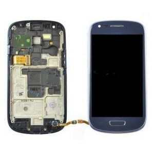 Teknonet Samsung Galaxy I8190 S3 Mini Uyumlu Org Lcd+Dokunmatik+Çıtalı (Mavi) VR-2347