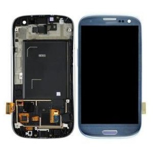 Teknonet Samsung Galaxy i9300 S3 Uyumlu Org Lcd+Dokunmatik+Çıtalı (Lacivert) VR-2346