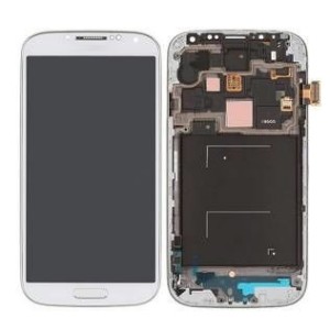 Teknonet Samsung Galaxy I9505 S4 Lte Uyumlu Org Lcd+Dokunmatik+Çıtalı (Beyaz) VR-2344