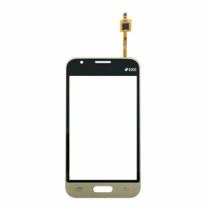 Teknonet Samsung Galaxy J105 J1 Mini Uyumlu Dokunmatik Lens + Filmli (Gold) VR-2823