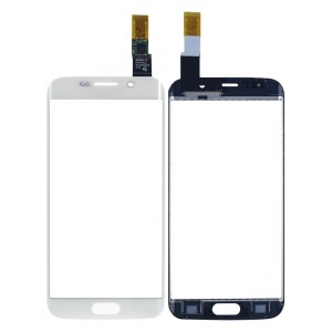 Teknonet Samsung Galaxy G925 S6 Edge Uyumlu Dokunmatik Lens + Filmli (Beyaz) VR-18668