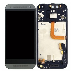 Teknonet HTC One M8 Mini Uyumlu Org Lcd+Dokunmatik+Çıtalı (Siyah) VR-4408