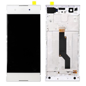 Teknonet Sony Xperia Xa1 Ultra Uyumlu Org Lcd+Dokunmatik+Çıtalı (Beyaz) VR-2910
