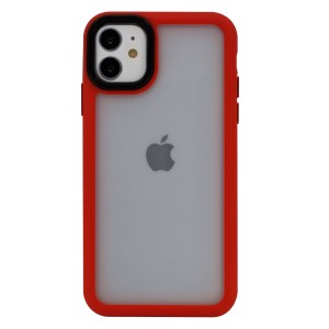 Nettech Apple iPhone 11 Uyumlu Cann Seri Arka Koruma Kılıf (Kırmızı) NT-96028