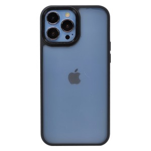 Nettech Apple iPhone 13 Pro Uyumlu Cann Seri Arka Koruma Kılıf (Siyah) NT-96015