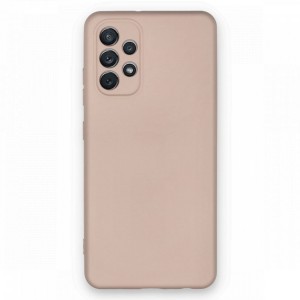 Nettech Samsung Galaxy A52 Uyumlu Nano Arka Koruma Kılıf (Krem) NT-89603