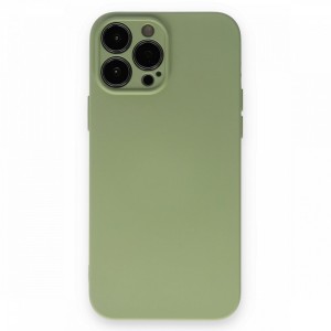 Nettech Apple iPhone 12 Pro Max Uyumlu Nano Arka Koruma Kılıf (Açık Yeşil) NT-88141