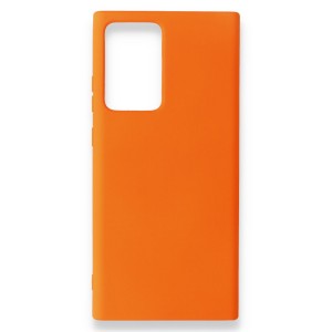 Nettech Samsung Galaxy Note 20 Ultra Uyumlu Nano Arka Koruma Kılıf (Turuncu) NT-96132