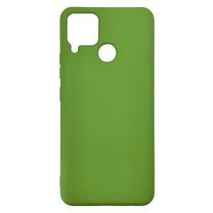 Nettech Realme C25 Uyumlu Nano Arka Koruma Kılıf (Yeşil) NT-96145