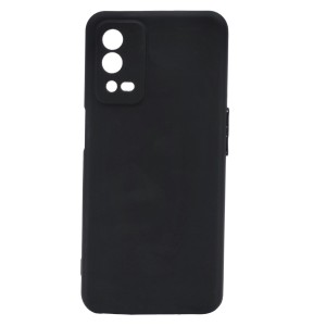 Nettech Oppo A55 Uyumlu Nano Arka Koruma Kılıf (Siyah) NT-94430