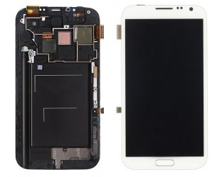 Teknonet Samsung Galaxy N7100 Note 2 Uyumlu Org Lcd+Dokunmatik+Çıtalı (Beyaz) VR-2602