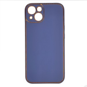 Nettech Apple iPhone 13 Uyumlu Coco Leather Seri Arka Koruma Kılıf (Füme) NT-93565