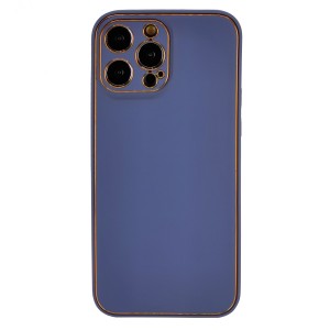 Nettech Apple iPhone 13 Pro Max Uyumlu Coco Leather Seri Arka Koruma Kılıf (Füme) NT-93571