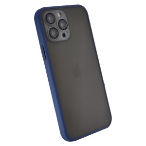Nettech Apple iPhone 13 Pro Max Uyumlu NT-94718 Kamera Korumalı Arka Koruma Kılıf (Lacivert) NT-94718
