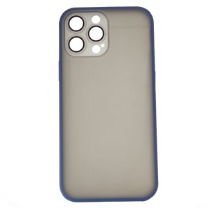Nettech Apple iPhone 13 Pro Max Uyumlu NT-94718 Kamera Korumalı Arka Koruma Kılıf (Lacivert) NT-94718