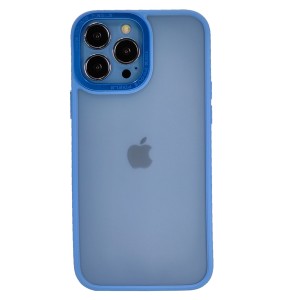 Nettech Apple iPhone 13 Pro Max Uyumlu Kamera Metal Çerçeve Seri Arka Koruma Kılıf (Turkuaz) NT-94712