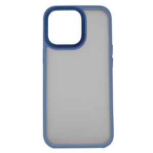 Nettech Apple iPhone 13 Pro Uyumlu Kamera Metal Çerçeve Seri Arka Koruma Kılıf (Turkuaz) NT-94703