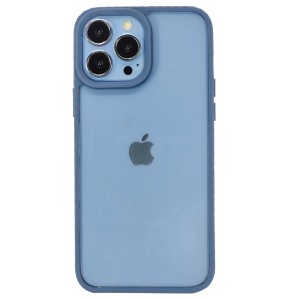 Nettech Apple iPhone 13 Pro Max Uyumlu Şovalye Seri Arka Koruma Kılıf (Lacivert) NT-94750