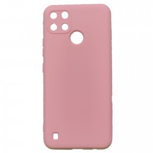 Nettech Realme C25S Uyumlu Nano Arka Koruma Kılıf (Pembe) NT-94226