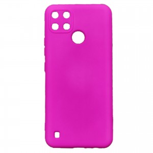 Nettech Realme C25S Uyumlu Nano Arka Koruma Kılıf (Mor) NT-94223