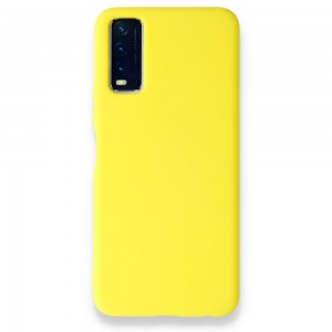 Nettech Vivo Y11 Uyumlu Nano Arka Koruma Kılıf (Sarı) NT-94391