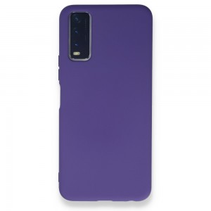 Nettech Vivo Y11 Uyumlu Nano Arka Koruma Kılıf (Lila) NT-94387