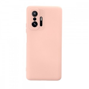 Nettech Xiaomi Mi 11T Uyumlu Nano Arka Koruma Kılıf (Pembe) NT-94284