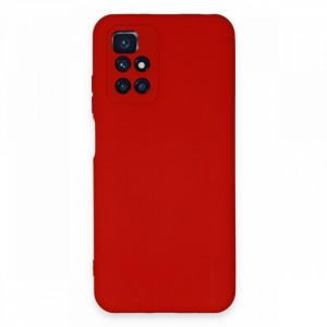 Nettech Xiaomi Redmi 10 Uyumlu Nano Arka Koruma Kılıf (Kırmızı) NT-94911