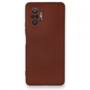 Nettech Xiaomi Redmi Note 10 Pro 4G Uyumlu Nano Arka Koruma Kılıf (Mürdüm) NT-94920