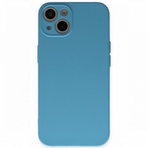 Nettech Apple iPhone 13 Mini Uyumlu Nano Arka Koruma Kılıf (Mavi) NT-93835