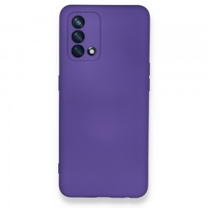 Nettech Oppo A74 Uyumlu Lansman Seri Arka Koruma Kılıf (Mor) NT-94160