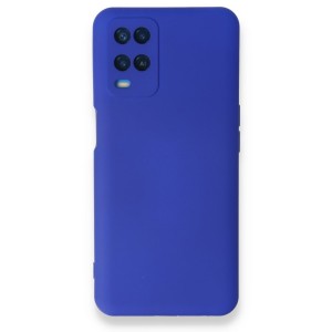 Nettech Oppo A54 Uyumlu Lansman Seri Arka Koruma Kılıf (Lacivert) NT-94208