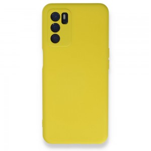 Nettech Oppo A16 Uyumlu Nano Arka Koruma Kılıf (Sarı) NT-94154