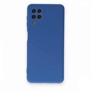 Nettech Samsung Galaxy M32 Uyumlu Lansman Seri Arka Koruma Kılıf (Mavi) NT-94897