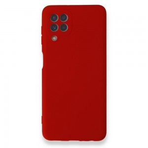 Nettech Samsung Galaxy M32 Uyumlu Lansman Seri Arka Koruma Kılıf (Kırmızı) NT-94894