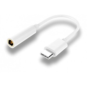 Nettech JH-022 Jack To Type-c Dönüştürücü (Beyaz) NT-96491