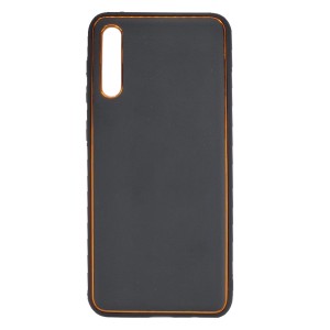 Nettech Samsung Galaxy A50 Uyumlu Coco Leather Seri Arka Koruma Kılıf (Siyah) NT-93435