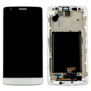 Teknonet LG G3 Mini Uyumlu Org Lcd+Dokunmatik+Çıtalı (Beyaz) VR-2665
