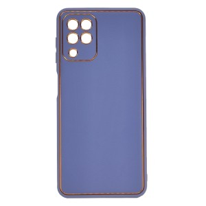 Nettech Samsung Galaxy A22 4G Uyumlu Coco Leather Seri Arka Koruma Kılıf (Füme) NT-93398
