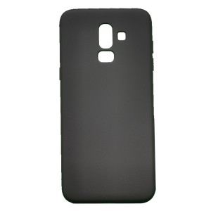 Nettech Samsung Galaxy J800 J8 Uyumlu Nano Arka Koruma Kılıf (Siyah) NT-93981