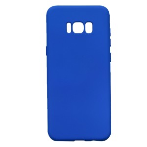 Nettech Samsung Galaxy G955 S8 Plus Uyumlu Nano Arka Koruma Kılıf (Mavi) NT-93916