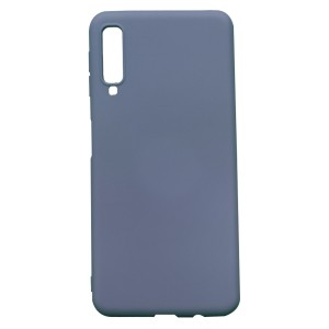 Nettech Samsung Galaxy A7 2018 Sm-A750F Uyumlu Nano Arka Koruma Kılıf (Gri) NT-93899